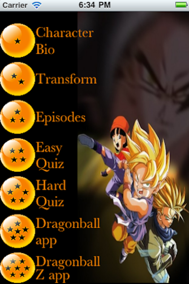 Screenshot Ultimate DragonBall GT Screenshot Ultimate DragonBall GT