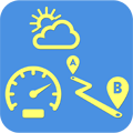 Speed Map - Weather, Map, Speedometer, Route Tracker